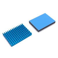 Dissipateur thermique en aluminium Offre Spéciale Radiateur à puce de routage Raspberry Pi ultra-mince Dissipateur thermique électronique 30X40X5mm avec thermique