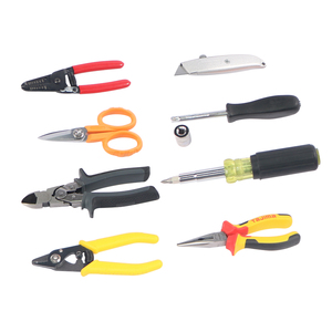 Fcst210601 FTTH sợi quang nối Bộ công cụ bao gồm sợi quang làm sạch Gậy Kevlar cắt phổ Vòng Cáp SLITTER - Product Image 4