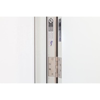 Porte en acier ignifugée de classe 1.5-3H, à usage commercial, industrielle, hôtelière, pour supermarchés et entrepôts, conforme aux normes modernes.