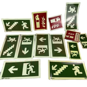 Tự dính băng phát quang phim 300mm x 150mm lối ra với mũi tên dán phát sáng trong bóng tối - Product Image 1