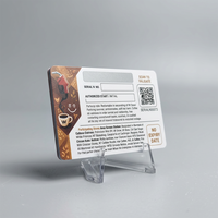 Impresión de Tarjetas Rasca y Gana Personalizadas, Tarjeta de Regalo Plateada con Código QR Variable y Código de Canje para Marketing Minorista