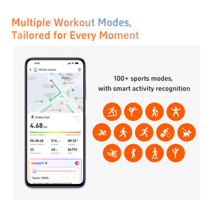 Reloj Inteligente GTR6 2025 con IA, Pantalla AMOLED, Magnético, Resistente al Agua IP68, Monitorización de Sueño 24 Horas, Frecuencia Cardíaca/Oxígeno en Sangre, Compatible con iOS, Responde Llamadas - Product Image 4