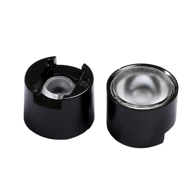 JNJ 7060 Infrared LED Lens 15mm 16mm 17mm Optical PMMA Lens for 1W 3W IR LED Lighting Plastic Material Custom Wavelength OEM ODM