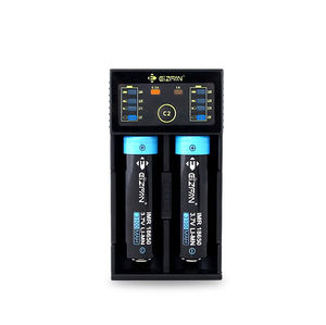 Efan C2 <span class=keywords><strong>2</strong></span> bay USB typ <span class=keywords><strong>3</strong></span>,6 v <span class=keywords><strong>3</strong></span>,7 v 18650 akku ladegerät für dampf batterien - Product Image 5