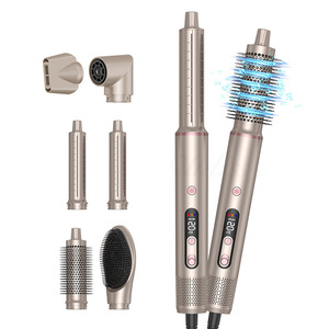 Nouvelle brosse à air chaud multifonctionnelle en céramique de tourmaline, haute vitesse, sans balais, réduction du bruit, 1400W, pour <span class=keywords><strong>coiffure</strong></span> - Product Image 2