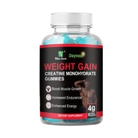 Gummies de créatine monohydrate ODM OEM, véganes, antioxydantes, complément alimentaire, bonbons énergétiques, croissance musculaire, force