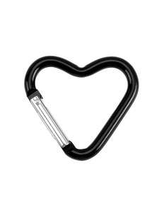 Gancho Rápido en Forma de Corazón de Aleación de Aluminio, Gancho de Amor en Forma de Durazno, Llavero Externo para Mochila, Gancho para Viajes y Senderismo - Product Image 6
