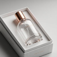 Boîte d'emballage de luxe pour flacon de parfum et diffuseur à bâtonnets, personnalisable, écologique, recyclable, rigide, avec impression sur mesure et conception gratuite