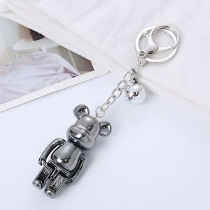 New Glossy Backpack Keyring Charm 3D Cute Violent Bear Keychain - Product Image 4