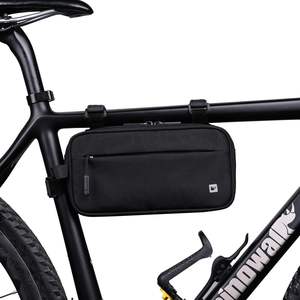 Bolsa multifuncional para manillar de bicicleta, gran capacidad, con correas para los hombros, diseño duradero - Product Image 4