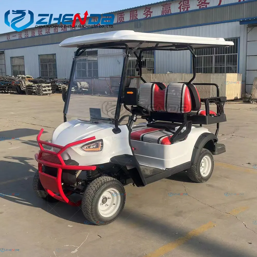 Off-road lốp mòn điện Golf giỏ hàng cung cấp giấy chứng nhận CE Golf giỏ hàng