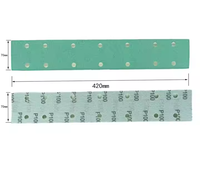 Disque de ponçage de film de 70*420mm Bandes de papier de verre auto-adhésives à forte résistance à l'usure pour poncer les surfaces de peinture