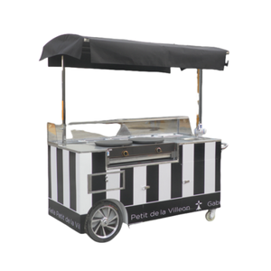 Mini Snack utilisé nouveau chariot de nourriture mobile restaurants fermes laitières boulangeries fruits légumes noix blé farine eau lait - Product Image 2