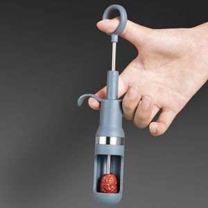 Nuevo Descorazonador de Cerezas y Frutas, Herramienta de Cocina Tipo Jeringa de Presión para Deshuesar Rápido, Herramienta de Plástico para Deshuesar y Dessemplazar Semillas - Product Image 4