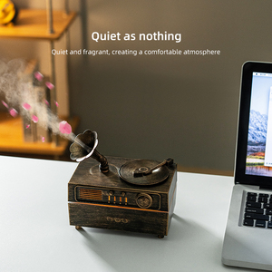 Retro sang trọng Máy quay đĩa tạo độ ẩm cho điều khiển từ xa tinh dầu hương liệu khuếch tán di động ngoài trời cho trang trí nội thất - Product Image 5