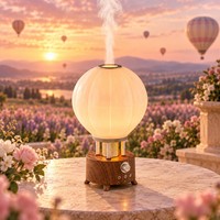 Diffuseur d'arômes en forme de montgolfière 260ML, humidificateur électrique d'huiles essentielles avec télécommande et lumière d'ambiance colorée pour la maison et la chambre