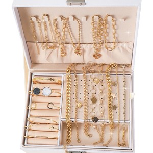 European and American cross-border hip-hop fashion metal <b>bracelet</b> <b>set</b>, stone texture butterfly star multi-element jewelry <b>set</b> - Product Image 5