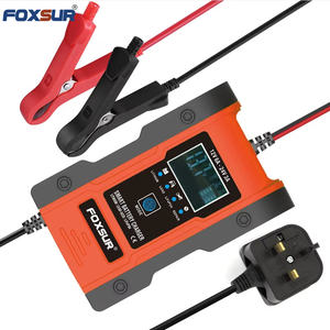 <span class=keywords><strong>Foxsur</strong></span> 24V 3a بطارية ليثيوم شاحن تقشير معيل 12V 6a Desulfator <span class=keywords><strong>LiFePo4</strong></span> شاحن بطارية الرصاص الحمضية للسيارة - Product Image 2