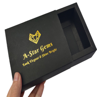 Boîte d'emballage standard de haute qualité, en pvc transparent, avec fenêtre, coffret d'emballage en papier, vente en gros, 10 pièces