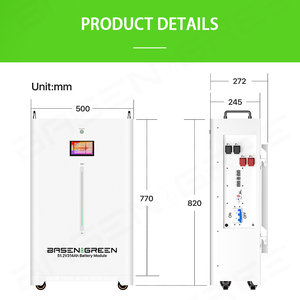 แบตเตอรี่ลิเธียม BASENGREEN ความจุสูง 51.2 โวลต์ 230ah 300ah 314ah 11kWh 10kWh 15kWH 16kWh 48v สำหรับเก็บพลังงานภายในบ้าน 300ah ลิเธียมแบต - Product Image 2