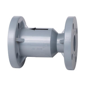 Válvula de Retención con Brida de CPVC Rongsheng Q41F-16S de 1 1/2 Pulgadas para Tuberías de Agua, Válvula Antirretorno para Suministro y Drenaje de Agua - Product Image 1