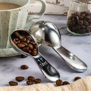 2 Sets <strong>Tablespoon</strong> Metal Silver Two Table <strong>Spoons</strong> 15ml 30 ml Stainless Steel Coffee <strong>Measuring</strong> Scoop - Product Image 6
