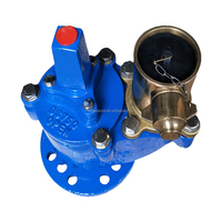 Haute qualité 80mm 100mm BS750 manuel bouche d'incendie souterraine fonte ductile PN16 DN80 Structure de sécurité pour l'irrigation de l'eau