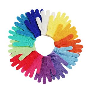 Multi Color Fashion Long Nylon Exfoliating <b>Body</b> <b>Scrub</b> Gloves - Product Image 1