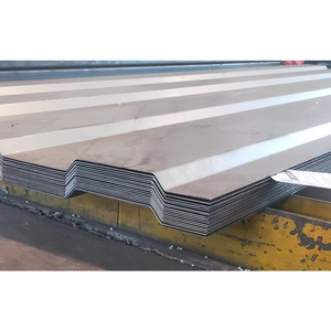 Tôle ondulée en acier au carbone revêtue d'aluminium-zinc, paillettes régulières, épaisseur 0,14-0,20 mm - Product Image 3