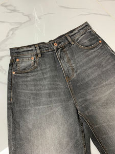 <span class=keywords><strong>กางเกง</strong></span>ยีนส์ขาบานสำหรับผู้ชาย<span class=keywords><strong>กางเกง</strong></span>ลำลองทรงหลวมเอวสูงดีไซน์เนอร์สำหรับผู้<span class=keywords><strong>ชาย</strong></span> - Product Image 4