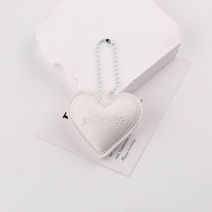 Yxdian Life Colgante de Bolso de Cuero PU en Forma de Corazón, Tema Amor, Accesorio de Joyería DIY de Moda, Tamaño Mediano - Product Image 5