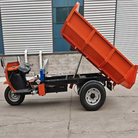 Tricycle personnalisable avec certificat CE, doté d'un moteur, d'une boîte de vitesses et d'une pompe, pour l'exploitation minière, mini tricycle à trois roues