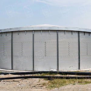 Hot Sale Galvanized Steel PVC Fish Farming Tank <b>Water</b> Storage <b>Container</b> with 5m-1000m Capacity - Product Image 1