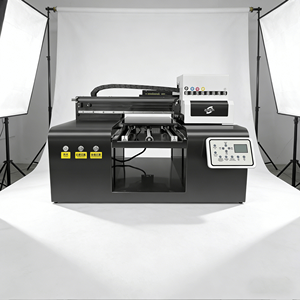 幅広い用途に対応したA3 <span class=keywords><strong>UV</strong></span> DTFインクジェットステッカープリンター、フラットベッド、スマホケース、タンブラー、ゴルフボール、アクリル、木材用<span class=keywords><strong>UV</strong></span>印刷機 - Product Image 1