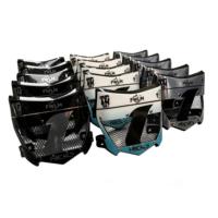 Cache-phare avant en maille ventilée de style américain, plaque de protection modifiée pour moto électrique Sur Ron Light Bee, plaque ventilée