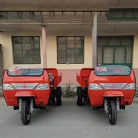 Tricycles de fret diesel à déchargement automatique, fabriqués en Chine, 3 roues, forte puissance 25 CV, capacité de charge 0-3 tonnes, pour le transport de marchandises