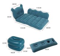 Matelas gonflable multifonctionnel moderne pour SUV, voiture, voyage et camping extérieur, siège auto universel et repos à la plage