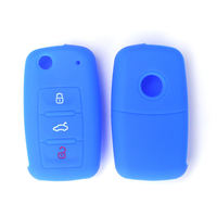 Funda de Silicona para Llave de Coche Volkswagen VW Polo Passat B5 Golf4 5 6 Jetta Tiguan Golf CrossFox Plus Eos Scirocco Beetle