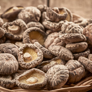 Granules de shiitake de champignons lentinus séchés et comestibles naturels Shiitake séchés et hachés - Product Image 6