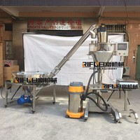 Semi-automatique de poudre de thé de lait en poudre machine de remplissage