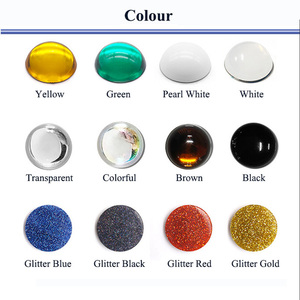 Marcador de Pelota de Golf Personalizado de Acrílico Transparente con Purpurina Multicolor y Decoración para Gorra para Golfistas - Product Image 6