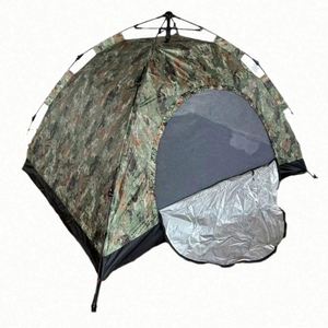Nouvelle Tente de Camping Pliante Pop-Up 1-2 Personnes Quatre Saisons Imperméable en Polyester 190T à Motif Camouflage Bulle, Matériaux Innovants, Vente Chaude - Product Image 1
