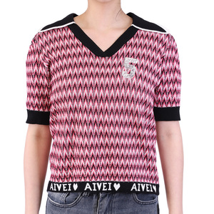 Personalizado ODM y OEM servicio China mejor elegante algodón desgaste logotipo personalizado mujer Polo camiseta - Product Image 1