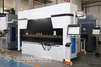 Presse plieuse personnalisée DP-Genius-Europe de 175 tonnes |   Contrôleur CNC Delem DA69S 8+1 axes, précision ±0,02 mm pour le pliage des métaux