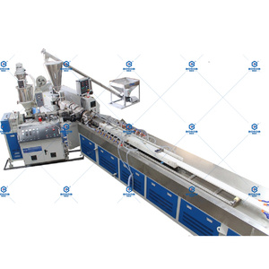 Línea de extrusión de perfil de mármol artificial de PVC/máquina de producción de perfil de mármol de imitación de PVC - Product Image 1
