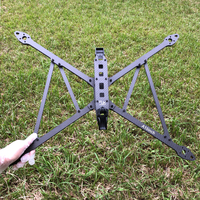 Kit de cadre de drone de course FPV RJX A15 pouces, grande taille, longue autonomie, en fibre de carbone mate 3K sergé de classe X