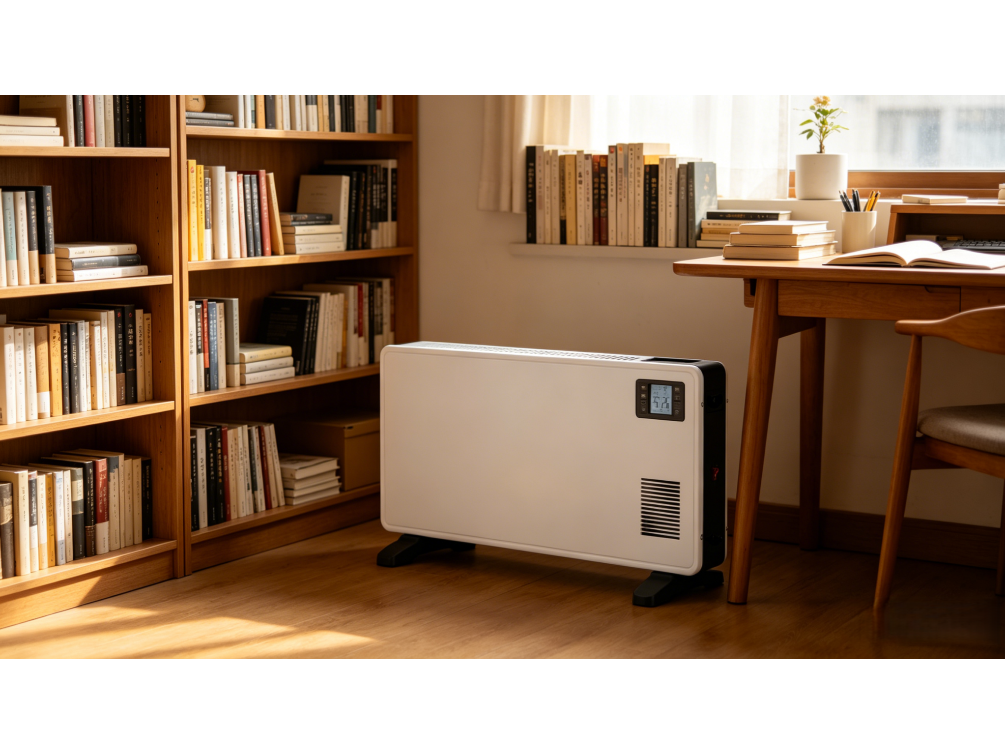 Smart Home 2300W Infrared Heater App-Controlled Digital Portable Indoor Space Heater with 250-299 Sq ft Coverage