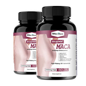 J14 Marque privée Super Maca Capsules Supplément aux herbes pour l'amélioration des fesses et des hanches pour la courbe de Maca - Product Image 1