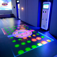 Nouvelle conception de projecteur interactif tout-en-un pour sol, écran tactile immersif, projection intelligente, jeu multijoueur