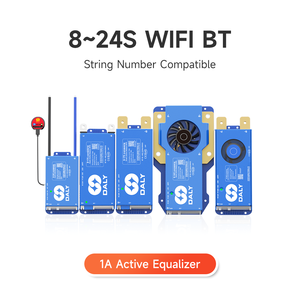 daly bms smart bms 4S-24S 40A 60a 80a 100a 200a~500A สำหรับแบตเตอรี่ลิเธียม 48v 200ah bms lifepo4 16s พร้อมบาลานเซอร์ 1A WIFI BT - Product Image 4
